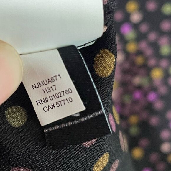 Kate Spade Disco Dots Shirtdress *missing the belt* Size 2 - Picture 8 of 8